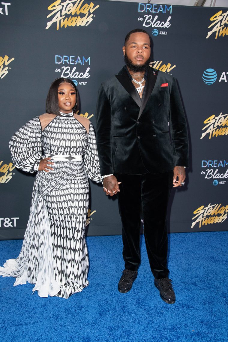 Jekalyn Carr and Jawaan Taylor After the Altar Call